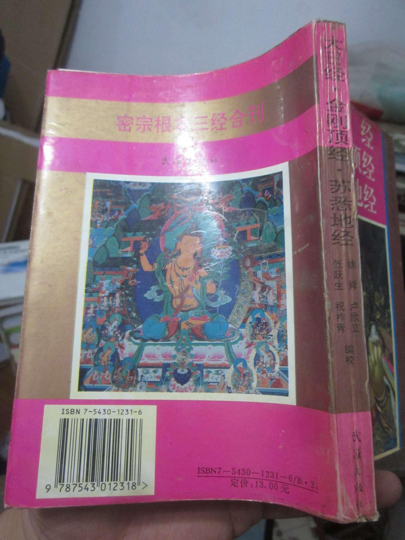 佛教密宗要籍丛刊:大日经 金刚经 苏悉地经 b01