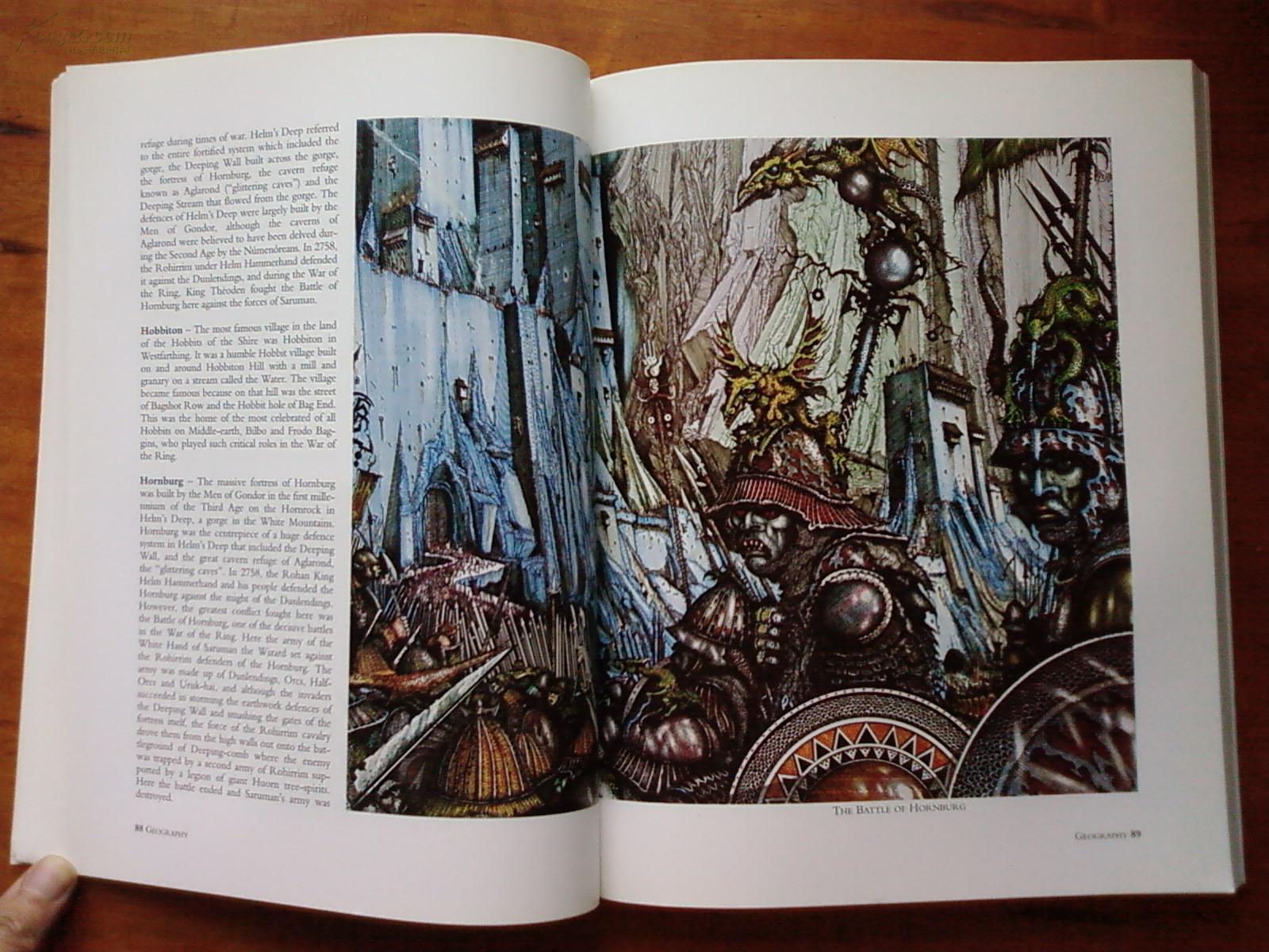 tolkien: the illustrated encyclopaedia 指环王插图百科