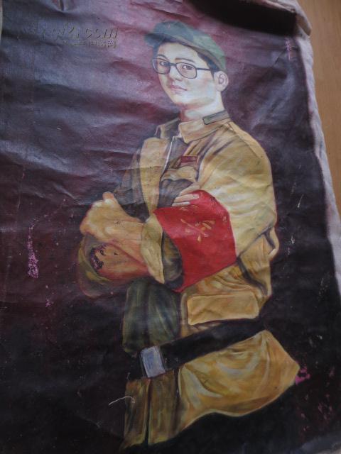 红卫兵 文革油画
