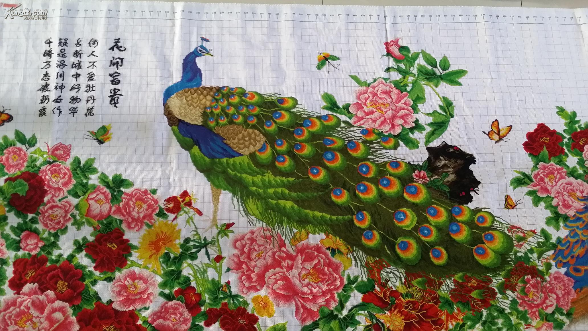 三年呕心之作,极品十字绣:花开富贵