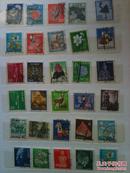 日本邮票普通邮票52枚