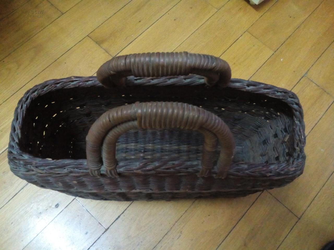 民俗老草筐