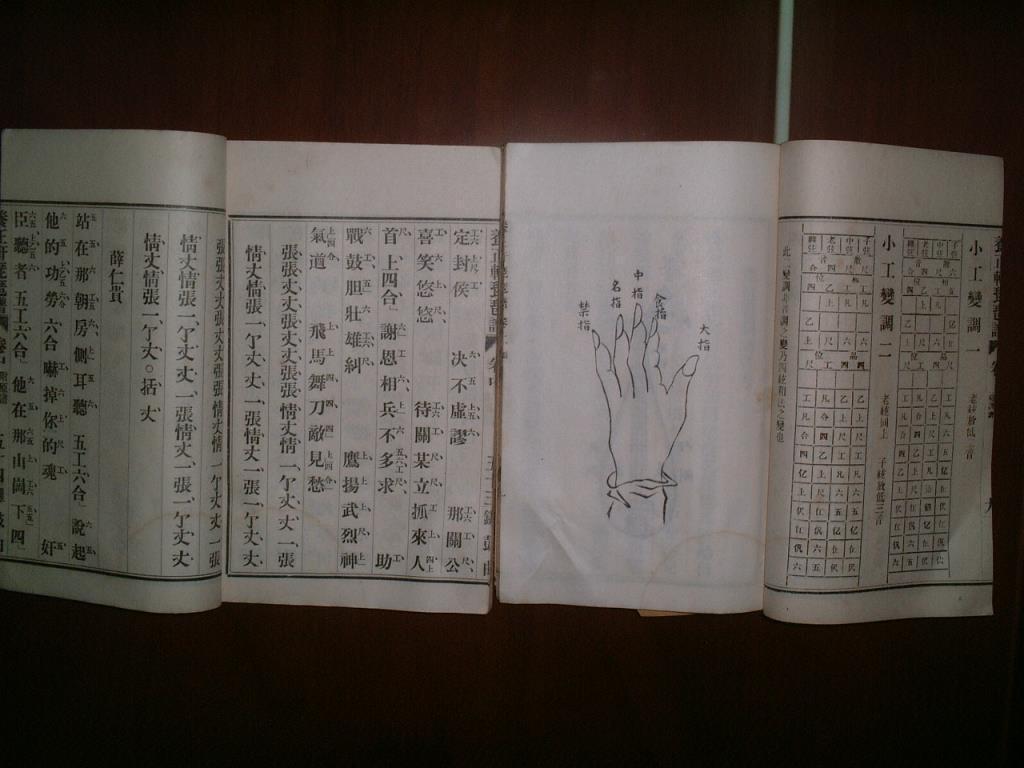 民国18年(1929年)《养正轩琵琶谱》铅印本,3册全,品好 开本:20*13.