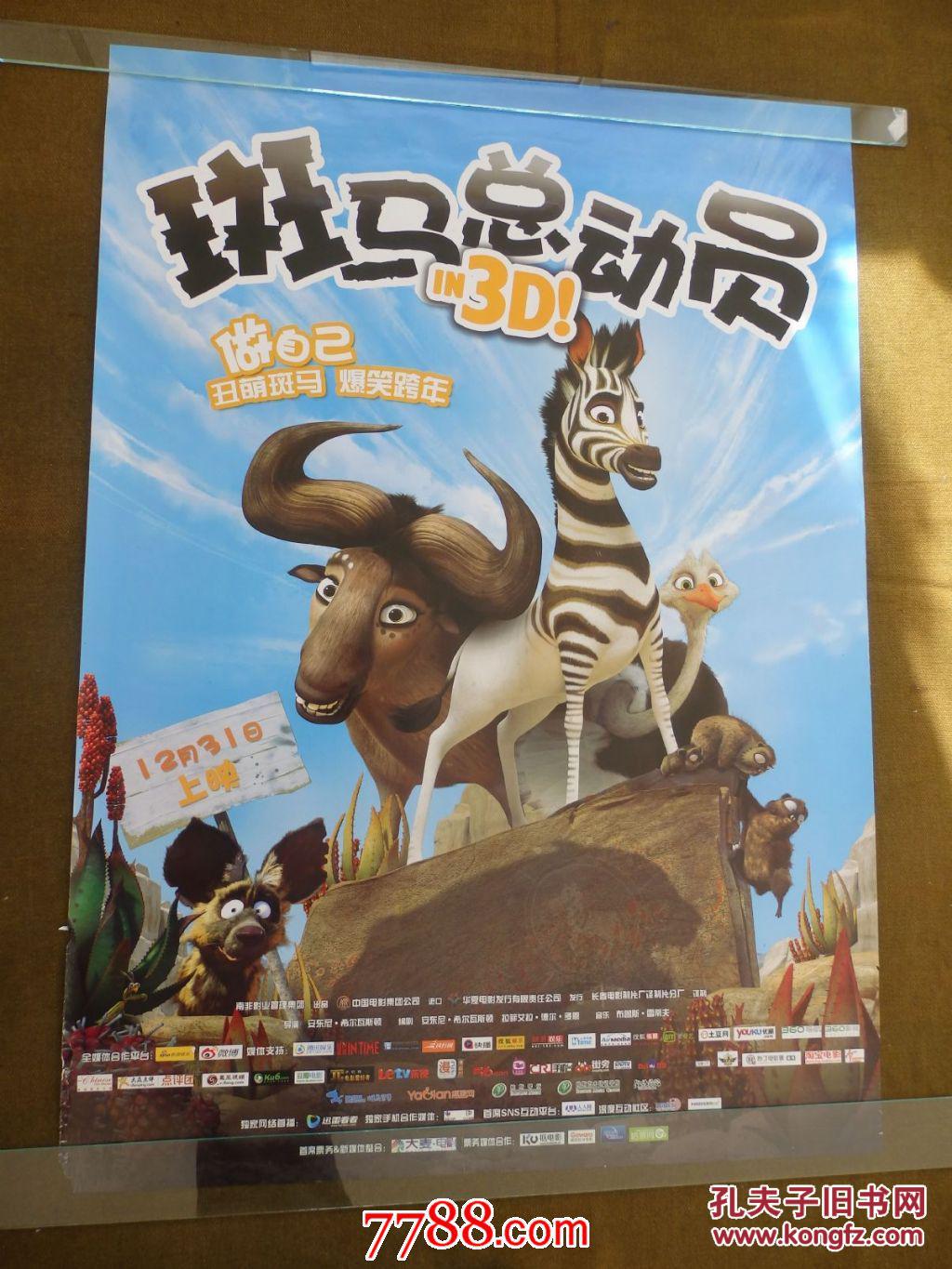 电影海报-《斑马总动员》【1开】