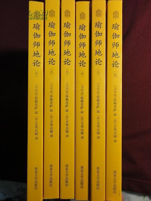 瑜伽师地论 共六册