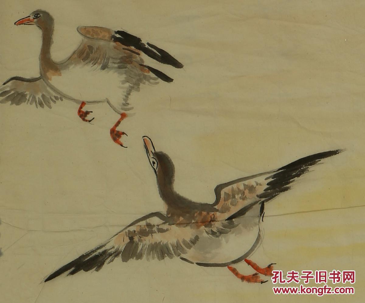 徐学佩大雁保真