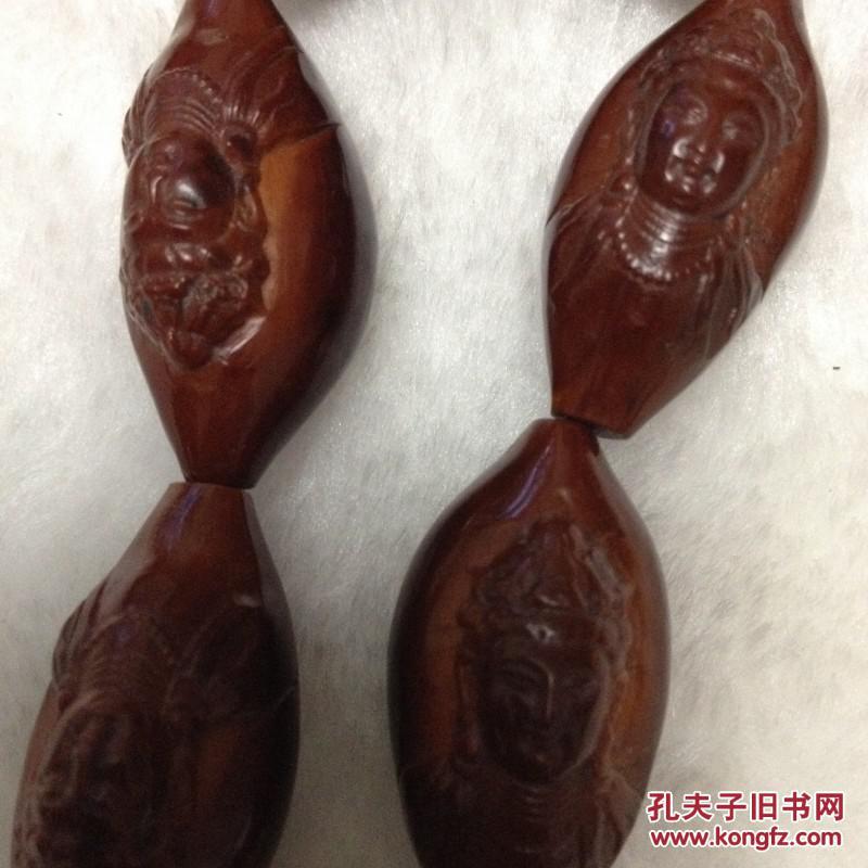 2f159j001雨辰款10粒老油核橄榄核观音手串