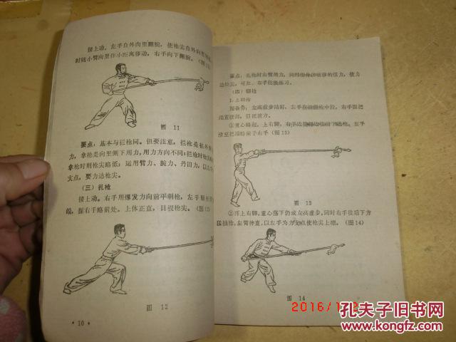 少林武术 梅花枪