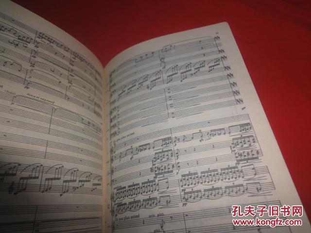 德彪西 牧神午后(袖珍总谱)