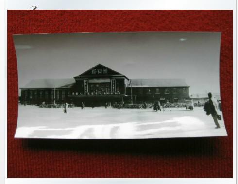 老锦西回忆六七十年代锦西火车站黑白照片怀旧收藏