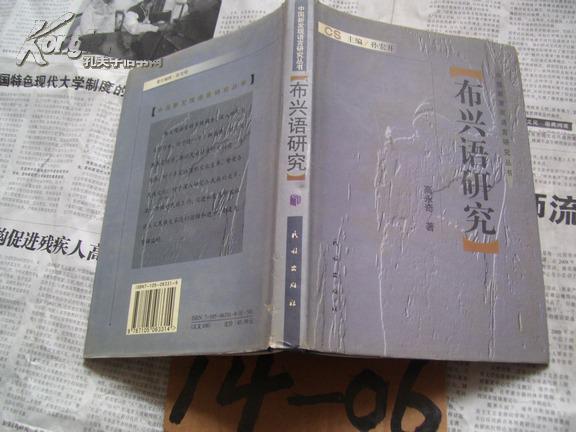 中国新发现语言研究丛书――布兴语研究