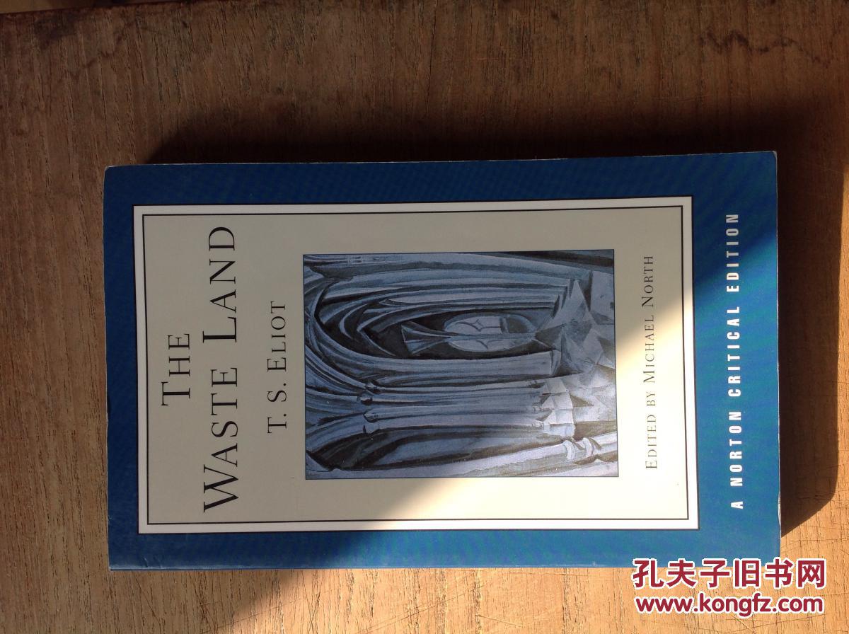艾略特 the waste land(norton critical edition)
