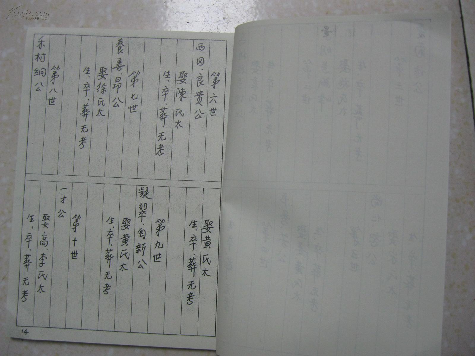 三凤堂.盐城薛氏家谱.