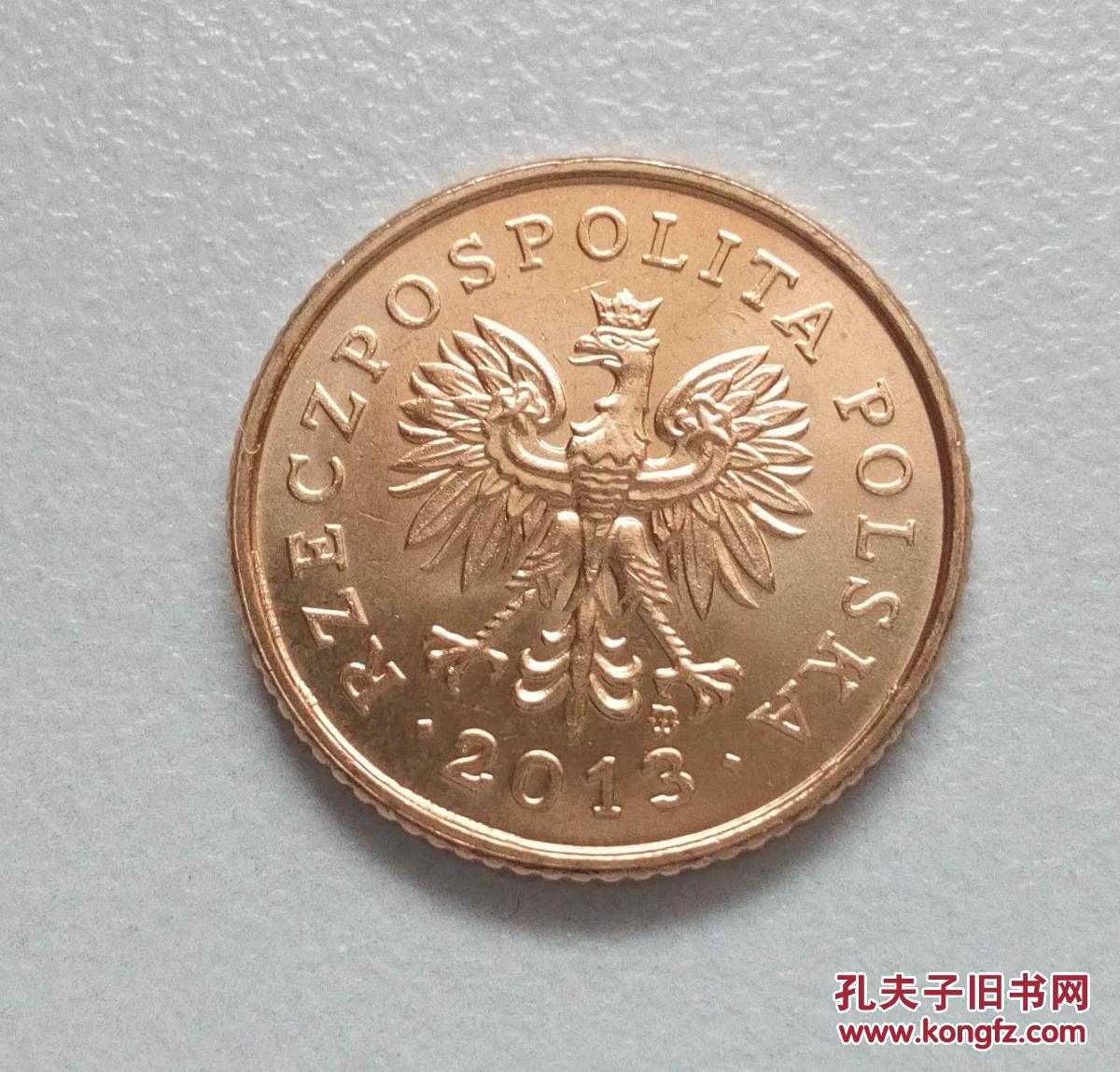 波兰硬币1格罗希2013年
