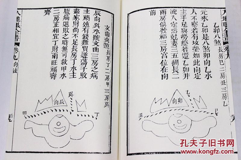 入地眼全书 周易书籍 古籍影印 一函六册 辜托长老著 第13函 地理风水