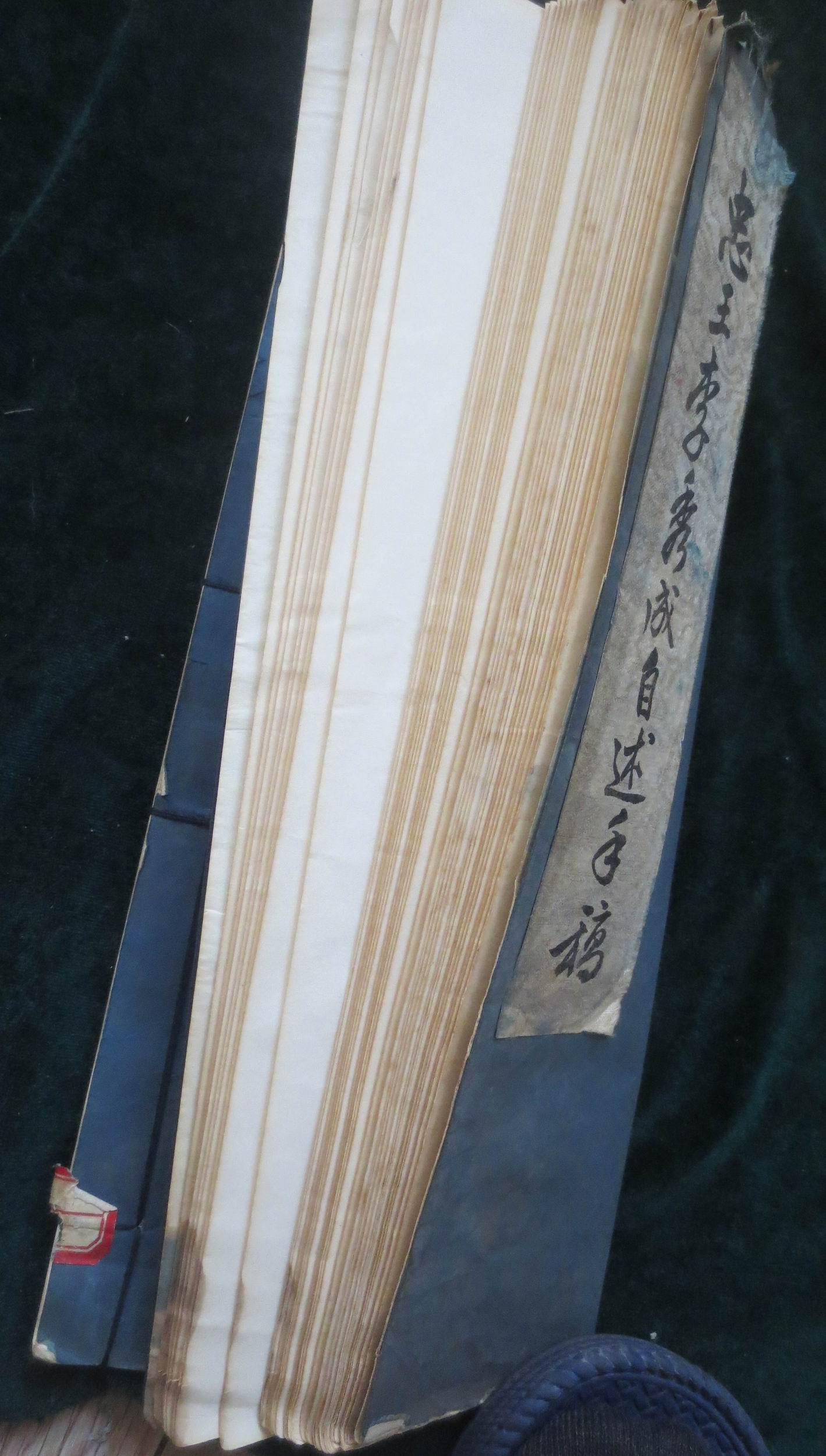 忠王李秀成自述手稿.x442