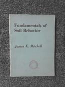 Fundamentals of Soil Behavior   James K. Mitchell(土壤行为基础  杰姆斯K.米切尔).