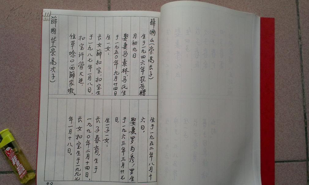 三凤堂--------《薛氏家谱》(明代苏州迁盐城)