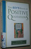 ◇英文原版书 The Boy\s Book of Positive Quotations Steve Deger