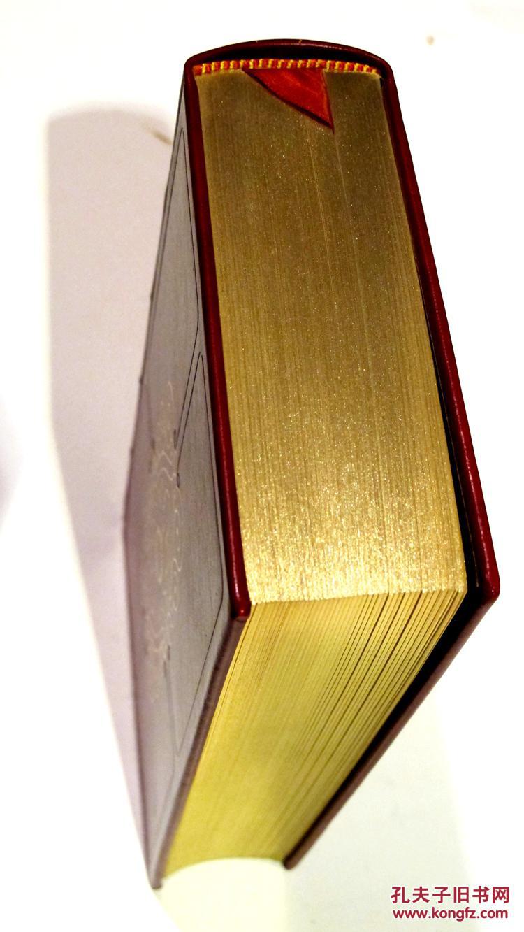 全皮烫金三面书口刷金竹节书脊插图本(hermann godl)德国十九世纪下半