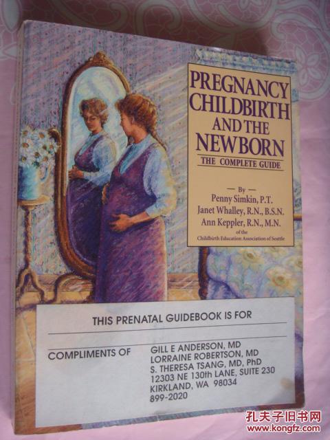 Pregnancy Childbirth and the New Born （the complete guide） 手绘插图