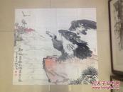 著名画家.铁蒲，原名张蒲舲.包真出售.精品