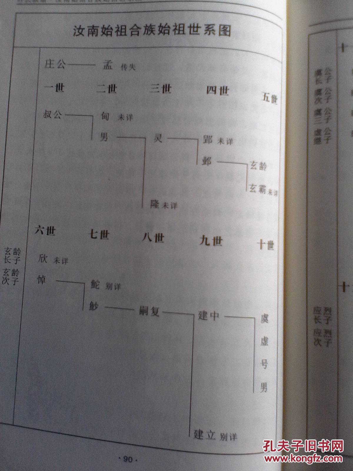 复印件许氏族谱高阳郡月旦堂海南文园模公支上下册二本16开750页2013
