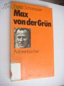 Max von der Grün (Autorenbücher) 德文原版封面过塑
