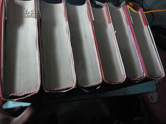 20世纪中国纪实文学文库--千秋功过纪实(六册全)印4000册