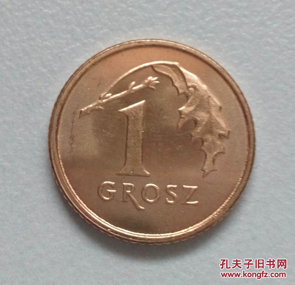 波兰硬币1格罗希2013年