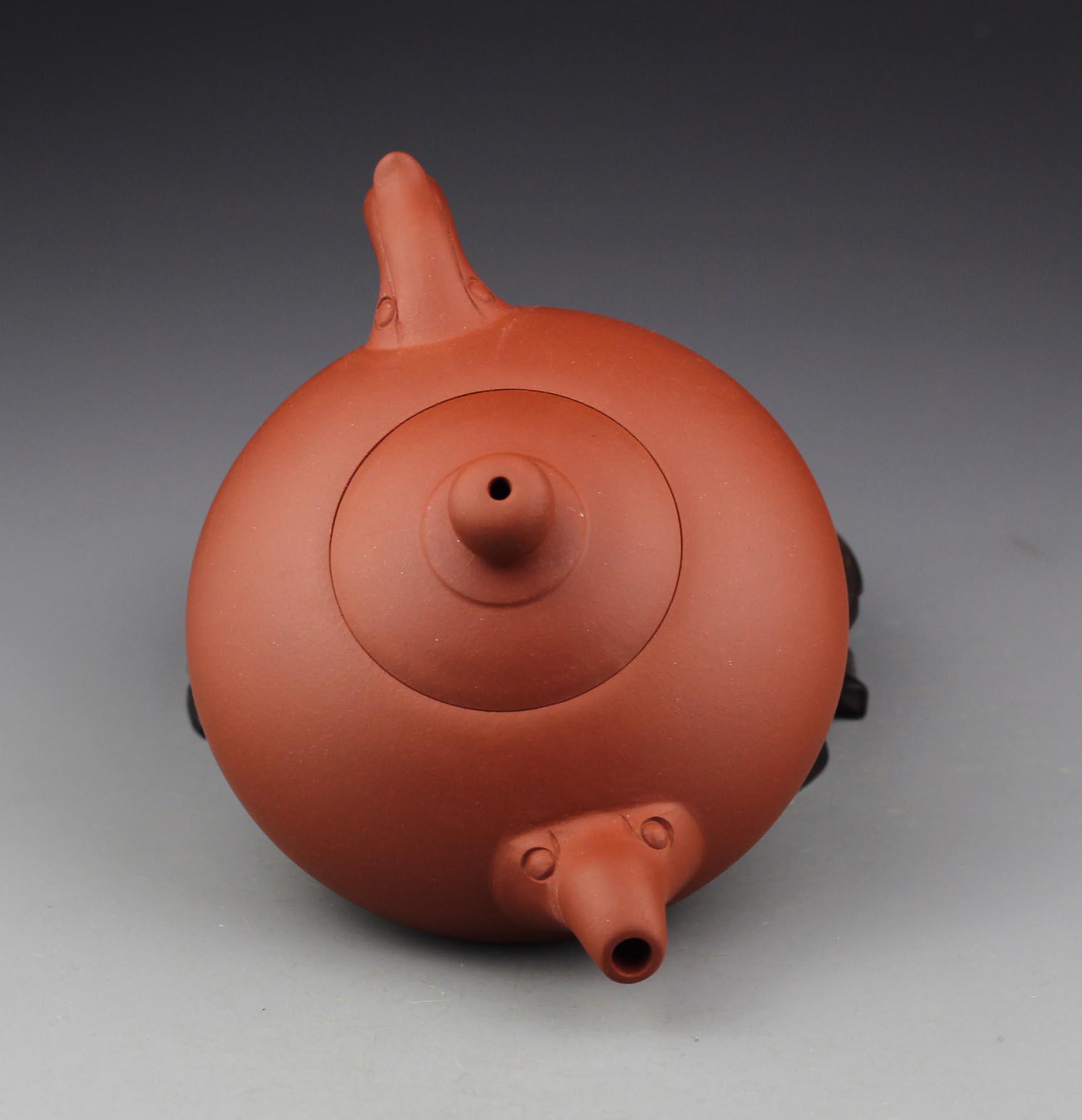 宜兴紫砂壶周国君原矿清水泥乳玉壶附作者保真证书及作品照片