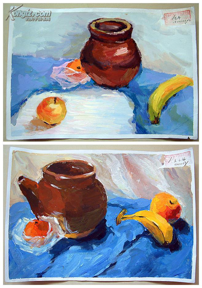 中央民族大学美术学院水粉作品18张