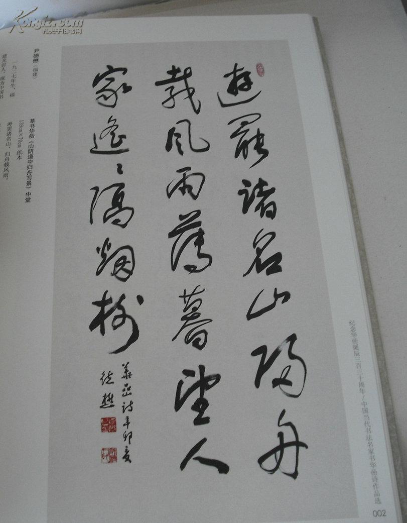 中国当代书法名家书华岩诗作品选