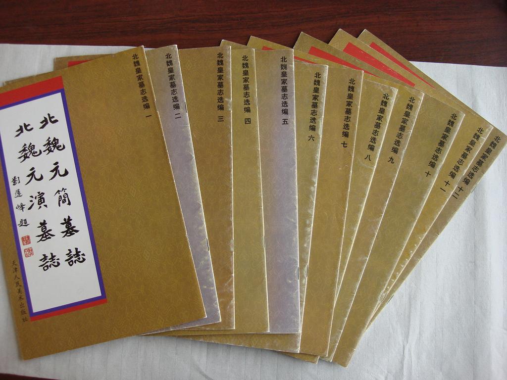 北魏皇家墓志选编1-12(元简,元演,元巶,元瞻,元瑛等)