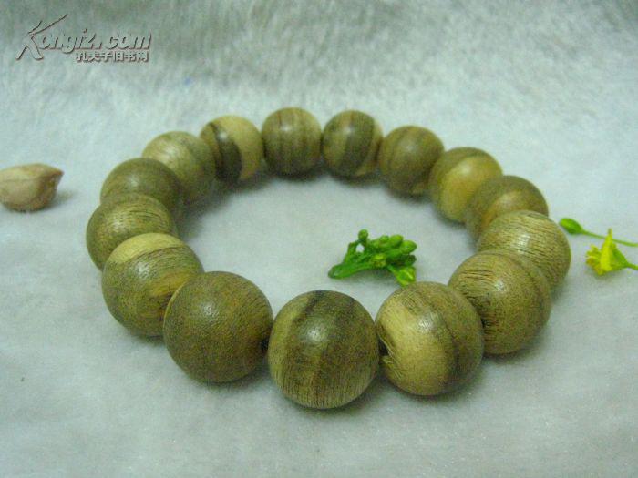 印尼加里曼丹1.6cm沉香手串 ,真品保证