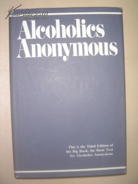 （英文原版）嗜酒者互诫会 ALCOHOLICS ANONYMOUS