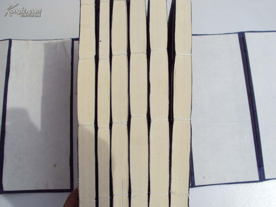 玉田县志 (线装本 ,全六册 ,老版新印,附有函套,十品) 《65》