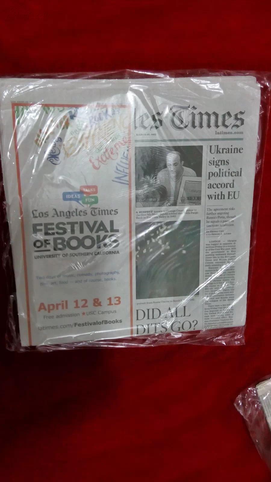 los angeles times 洛杉矶时报 2014/03/22 星期六 82pages