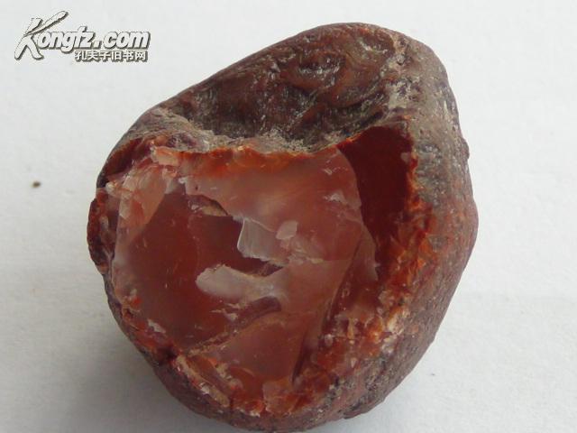 南红玛瑙原石 【凉山联合冻料 重45克】