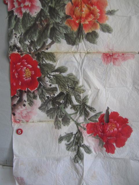 王隆钟作国画一幅春满人间尺寸13166厘米