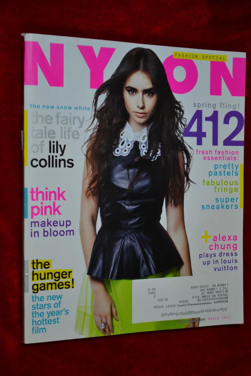 nylon magazine 2012/03 英文时尚杂志 美国杂志 流行文化时装