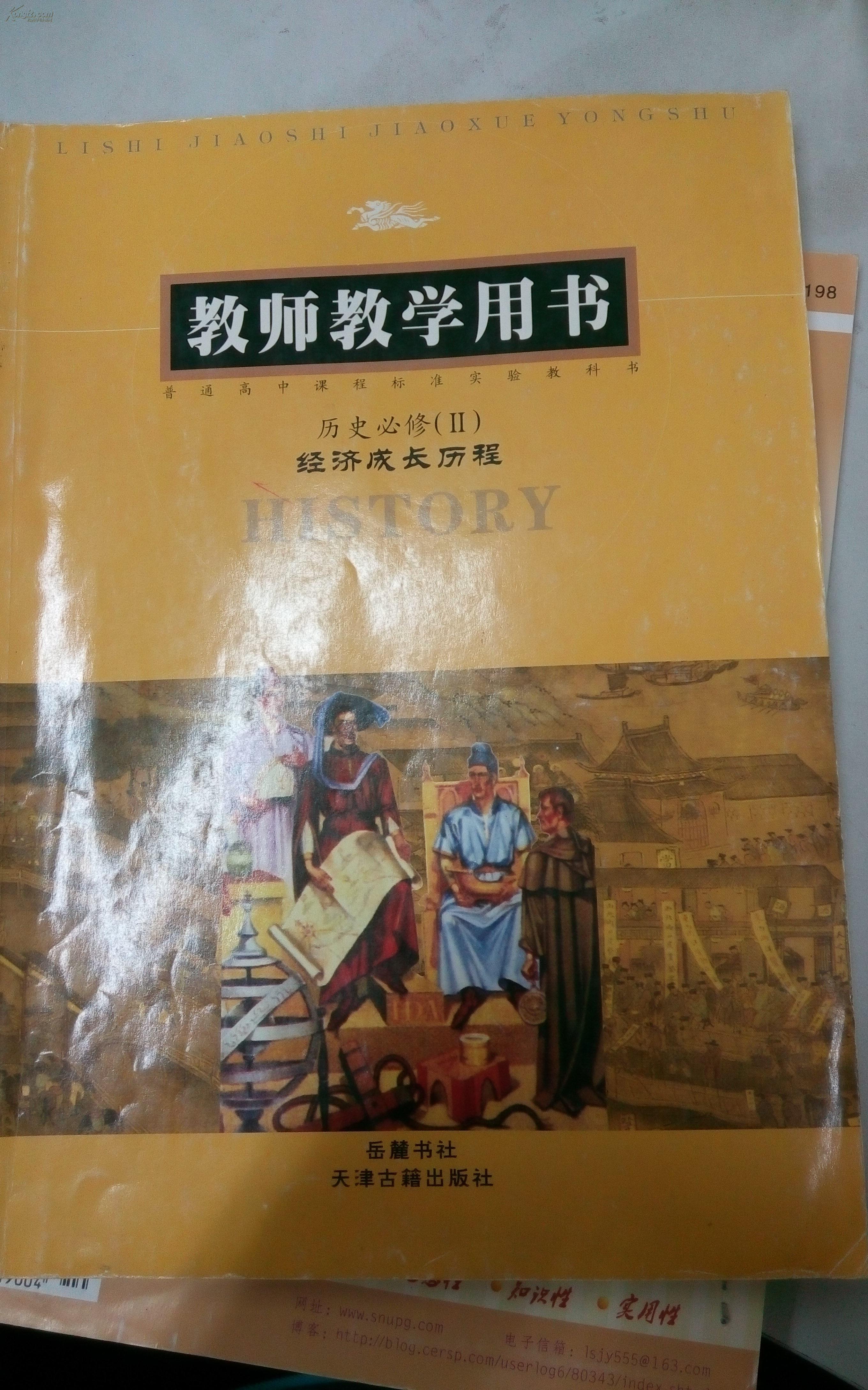 岳麓版高中历史必修2教师用书
