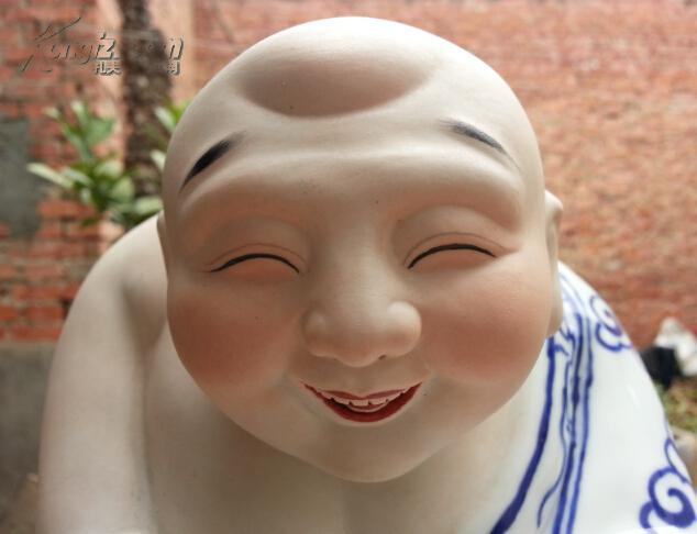 青花瓷罗汉 景德镇瓷器