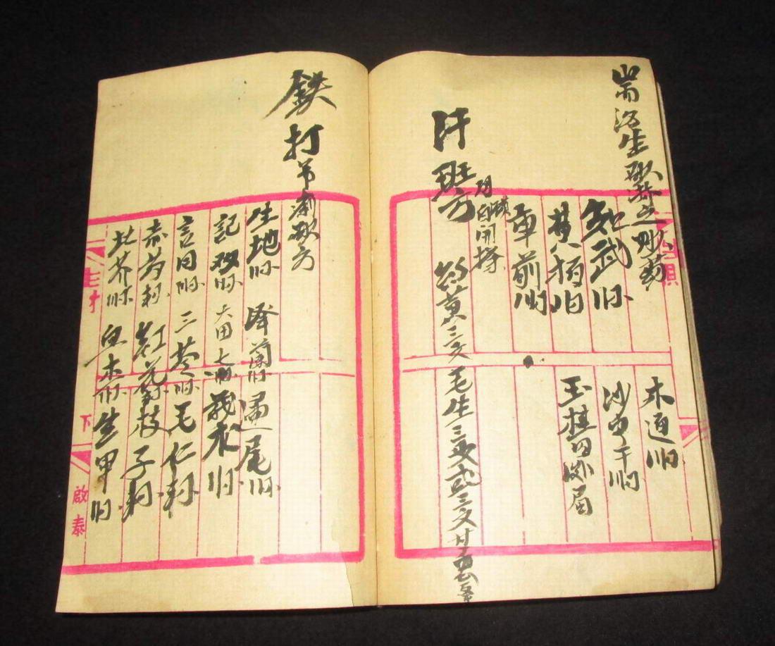 老纸手抄本《医药奇方,秘方》线装书(见图)