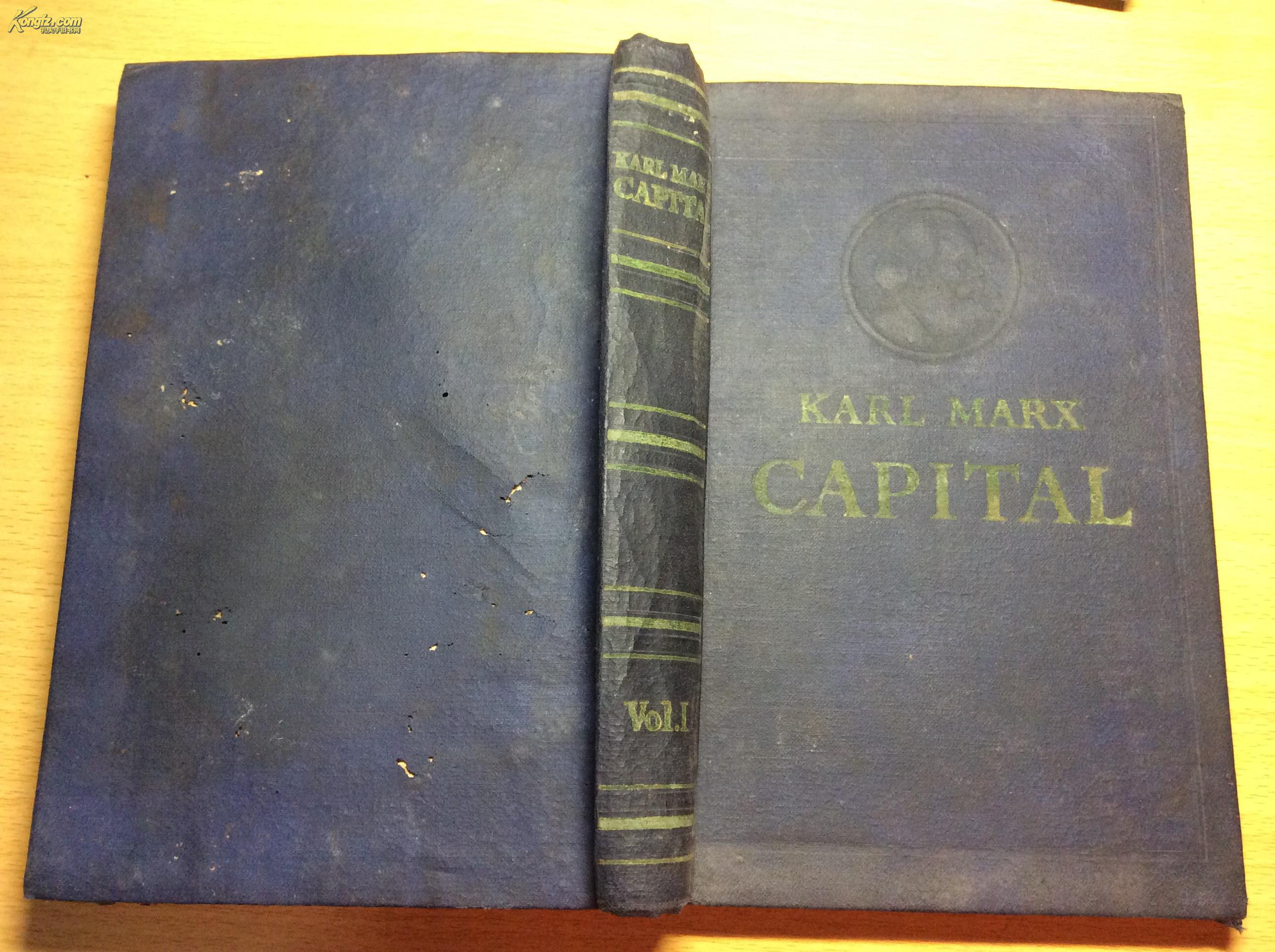 capital 第一卷(资本论,莫斯科1959年出版,英文版,布面精装)