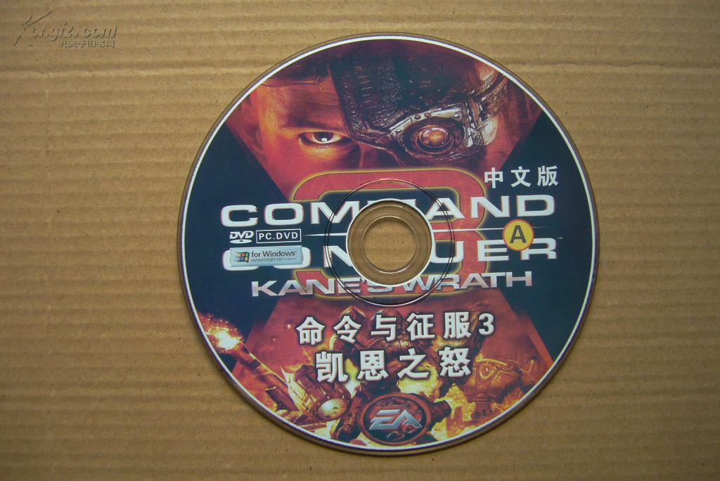 【游戏光盘】命令与征服3 凯恩之怒(简体中文版 2dvd)