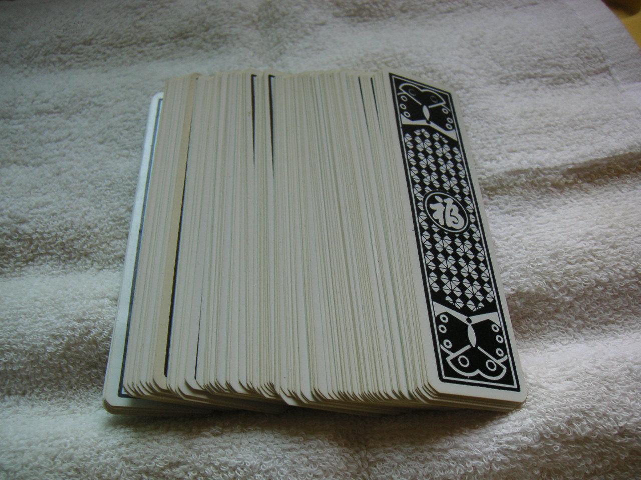 老式塑料麻将牌(水浒人物)