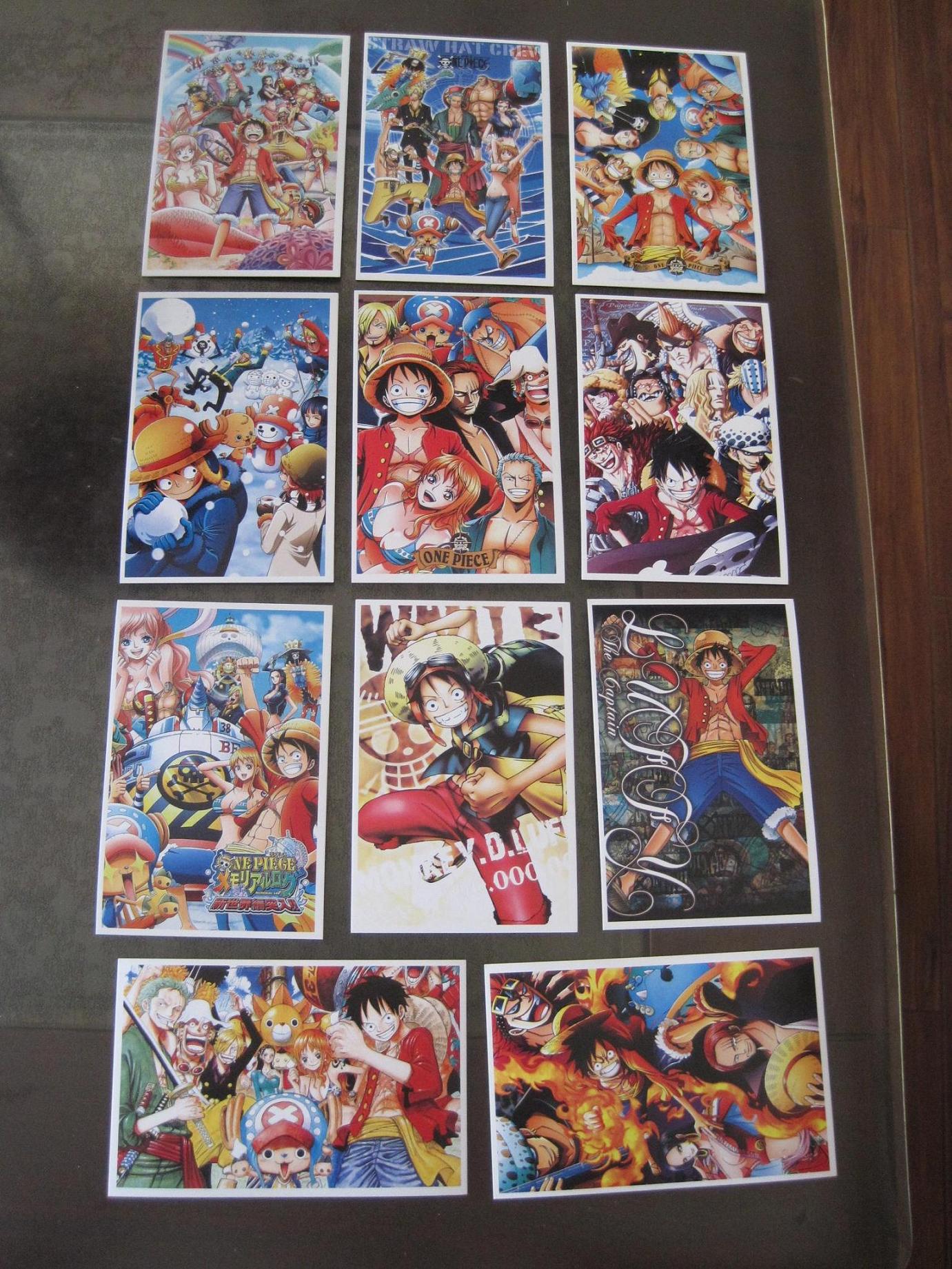 《海贼王》无邮资明信片25张(盒装)