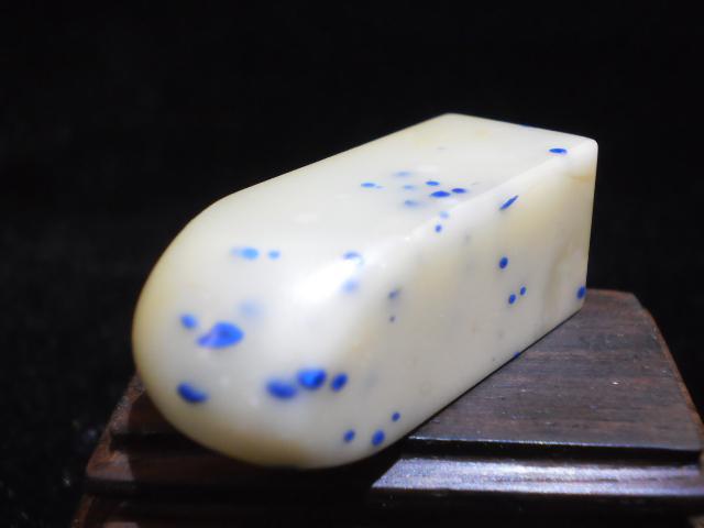 青田猪油冻封门蓝星!精品青田蓝星石印章.篆刻入门 学习和收藏佳品