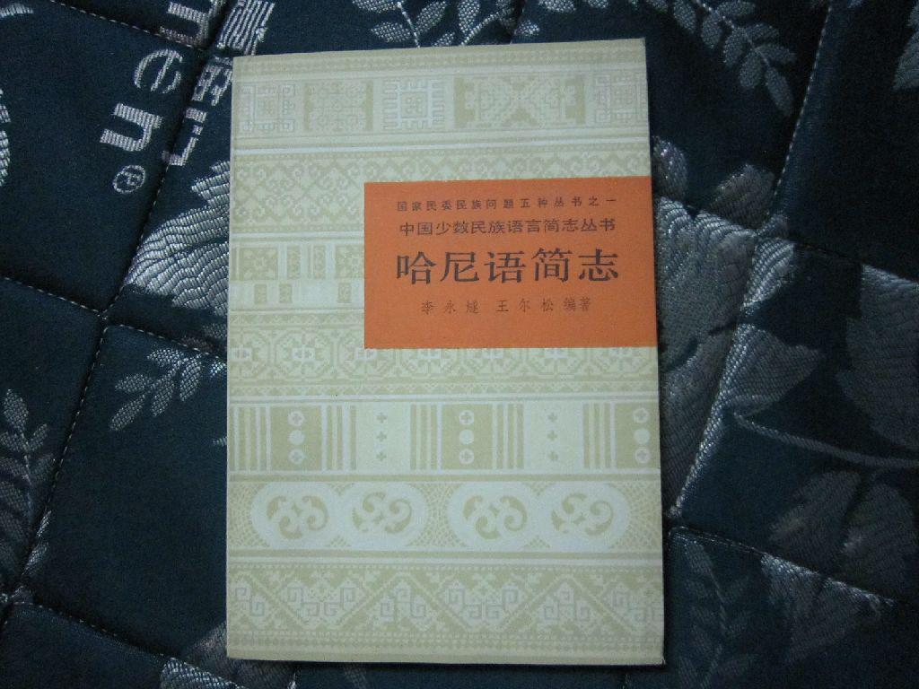 中国少数民族语言简志丛书哈尼语简志